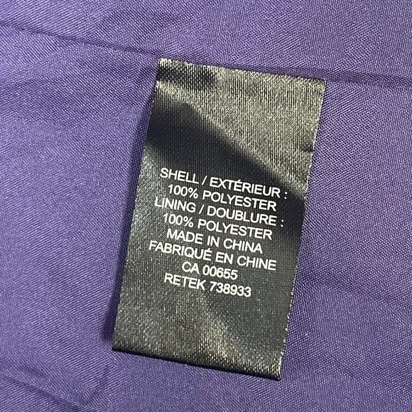 RW&CO Purple Abstract Floral Pencil Skirt Sz 2 - Picture 7 of 7